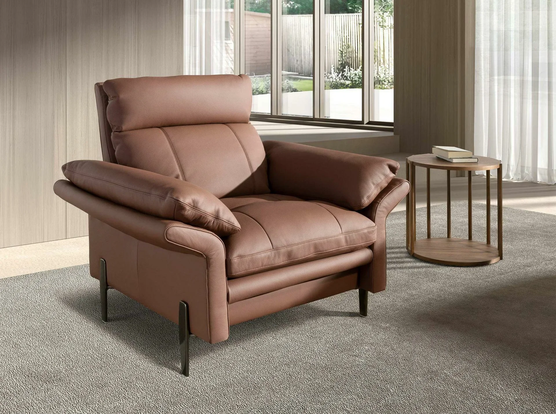 Leather Recliner Chair